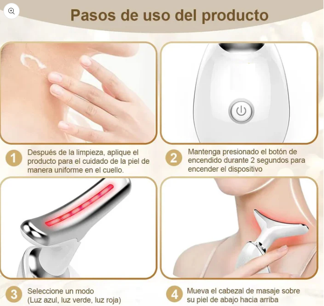 Masajeador facial GlowRenew