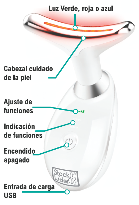 Masajeador facial GlowRenew